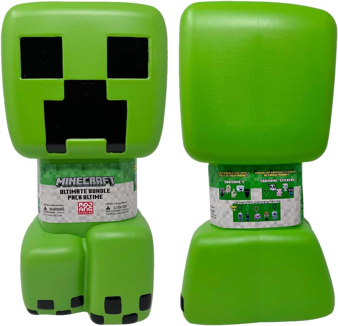 Minecraft Creeper Ultimate Surprise Toy Collectable Bundle By Just Toys Llc Jtmin-35197