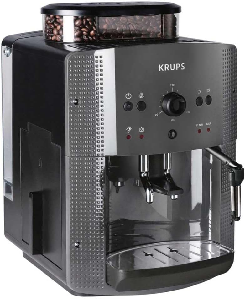 Krups Ea 810B Automatic Coffee Maker With Integrated Grinder & Cappuccino Plus