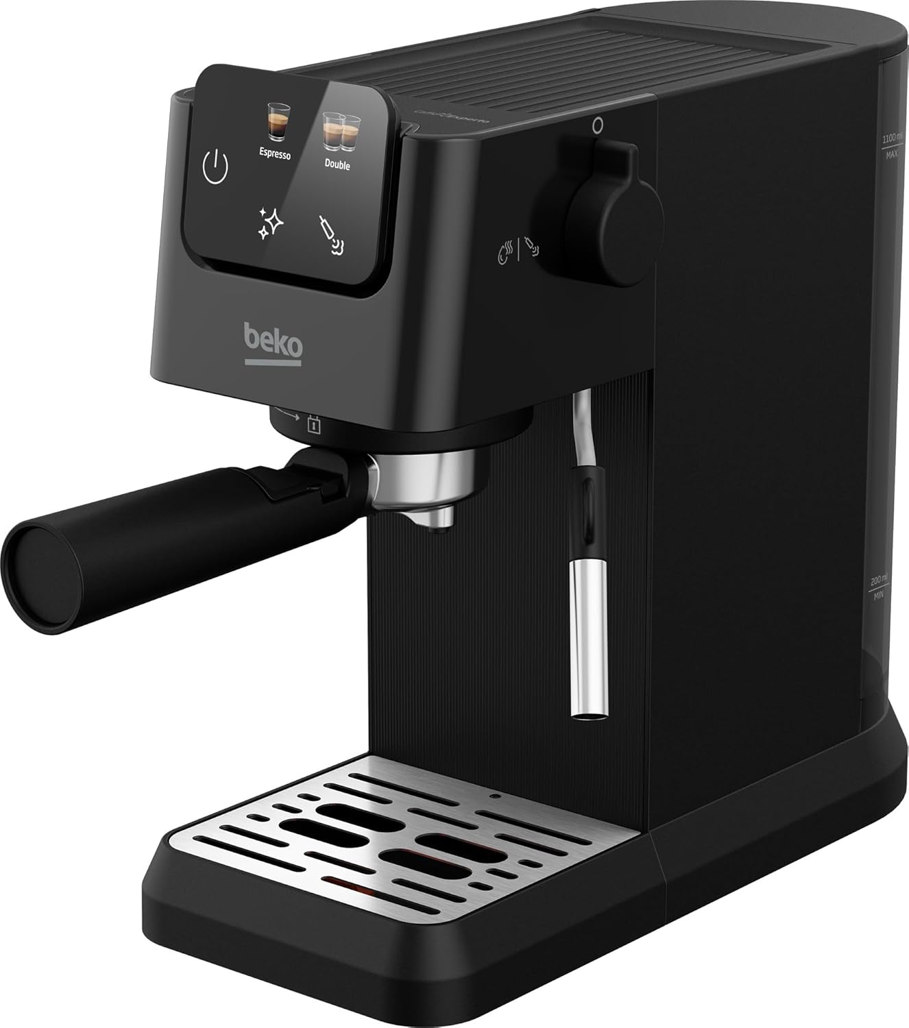 Beko Caffeexperto Cep5302B Manual Espresso Machine With Integrated Milk Frother & 15-Bar Pressure