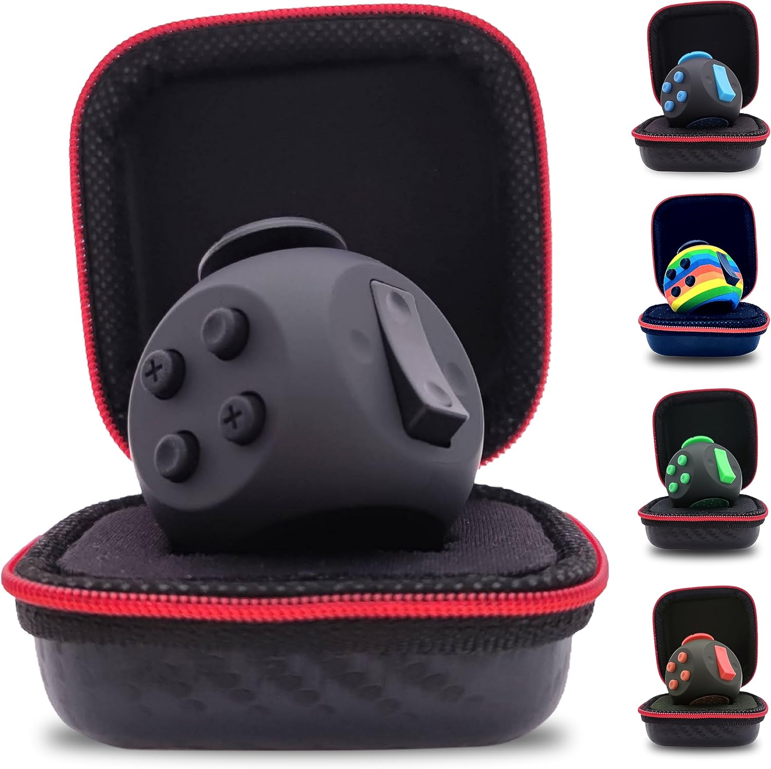 Pilpoc Thefube Fidget Cube - Deluxe Authentic Stress Relief Toy For Adults & Kids