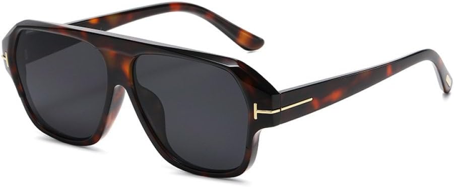Kxqyikyi Vintage Square Sunglasses With Uv400 Protection And Lightweight Polycarbonate Frame