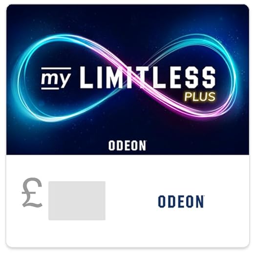 Odeon Mylimitless Plus Annual E-Voucher Membership