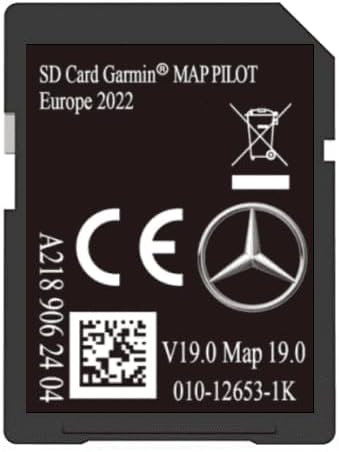 Mercedes Garmin Map Pilot Sd Card Europe 2022 Ntg5 Audio 20 Navigation Update