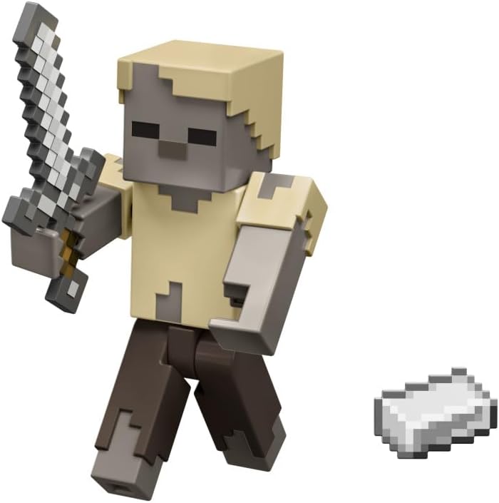Mattel Minecraft Vanilla Husk 3.25-Inch Action Figure
