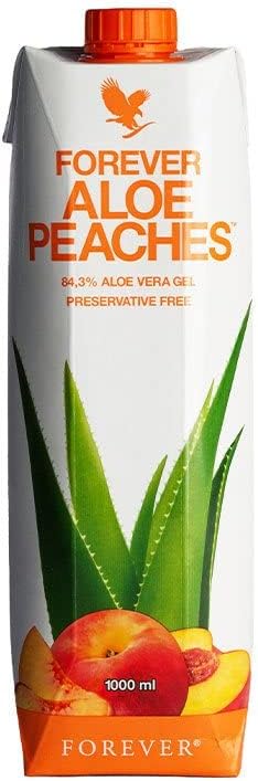 Forever Living Products Aloe Peaches 1000Ml Peach Flavored Aloe Vera Gel