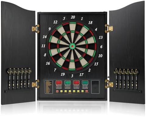 Generic Electric Dartboard Set - Automatic Scoring, 27 Games For 16 Players, A-1 Model