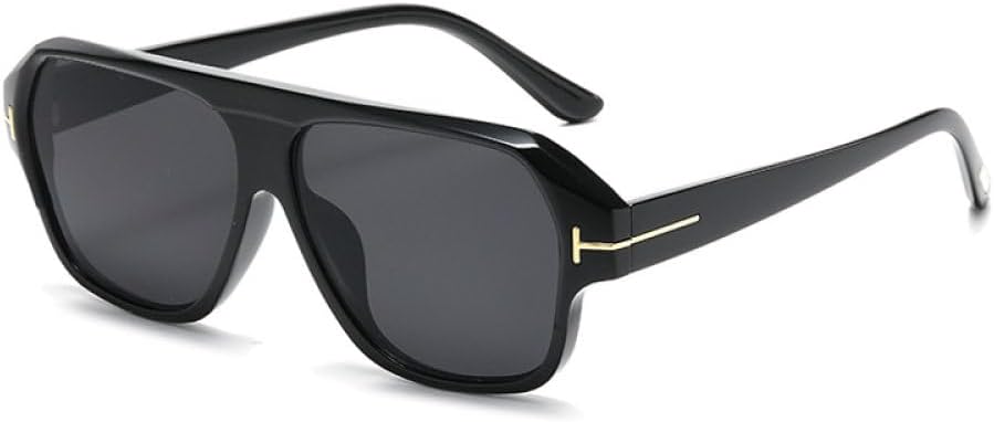 Kxqyikyi Fashion Square Sunglasses - Vintage Style Uv400 Protection Shades