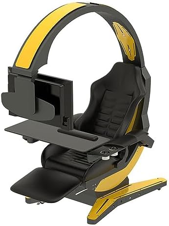 Generic Ergonomic Gaming Chair, Model Lyj-Mvfdsi-8804, Adjustable With Footrest And Lumbar Support