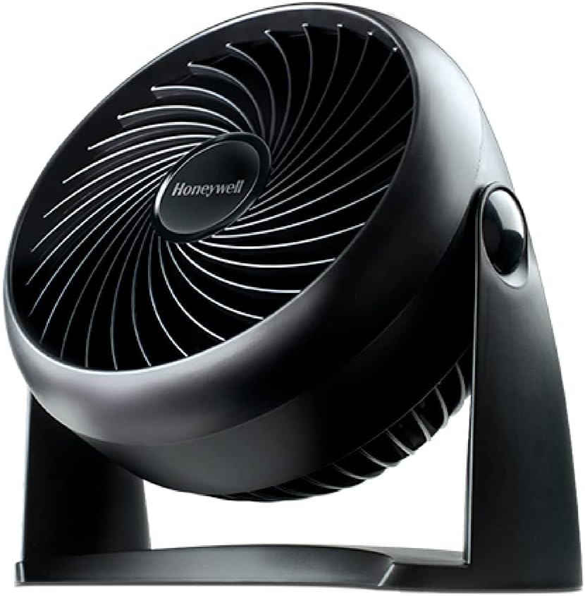 Honeywell Turboforce Power Fan Ht900E - Quiet Operation Table Fan With 3 Speed Settings & 90° Tilt