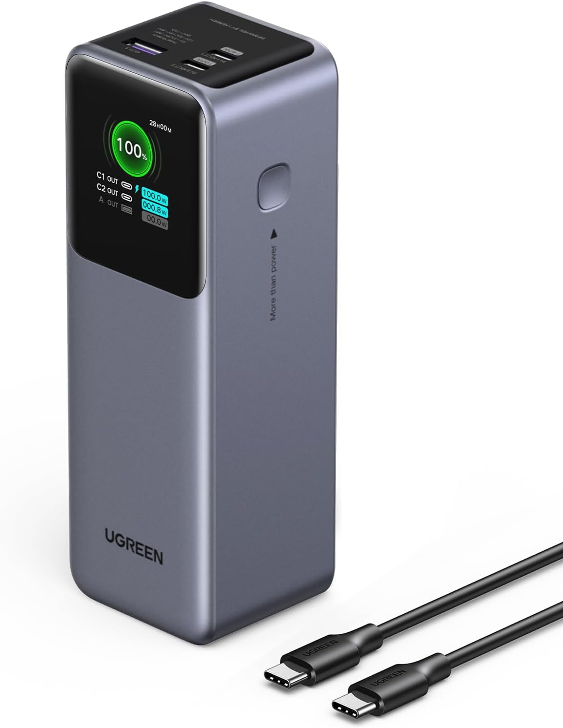 Ugreen Nexode Power Bank 25000Mah 200W Pd 3.1 Portable Charger