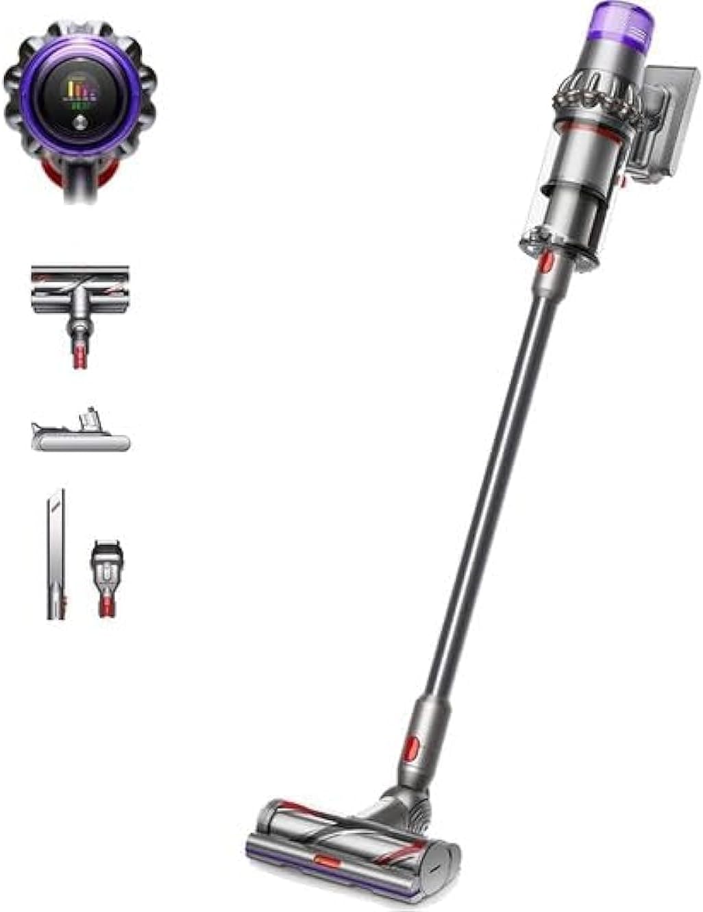 Dyson V15 Detect Stick Vacuum Cleaner, Cordless, 60-Minute Runtime