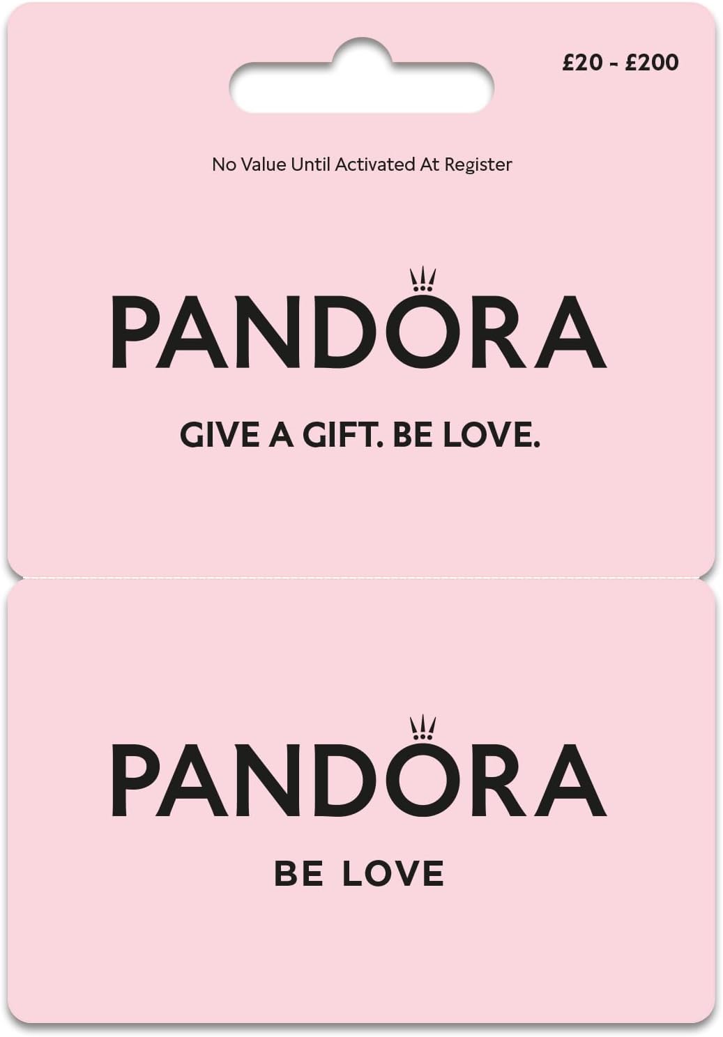 Pandora Gift Card - Uk Redemption Only