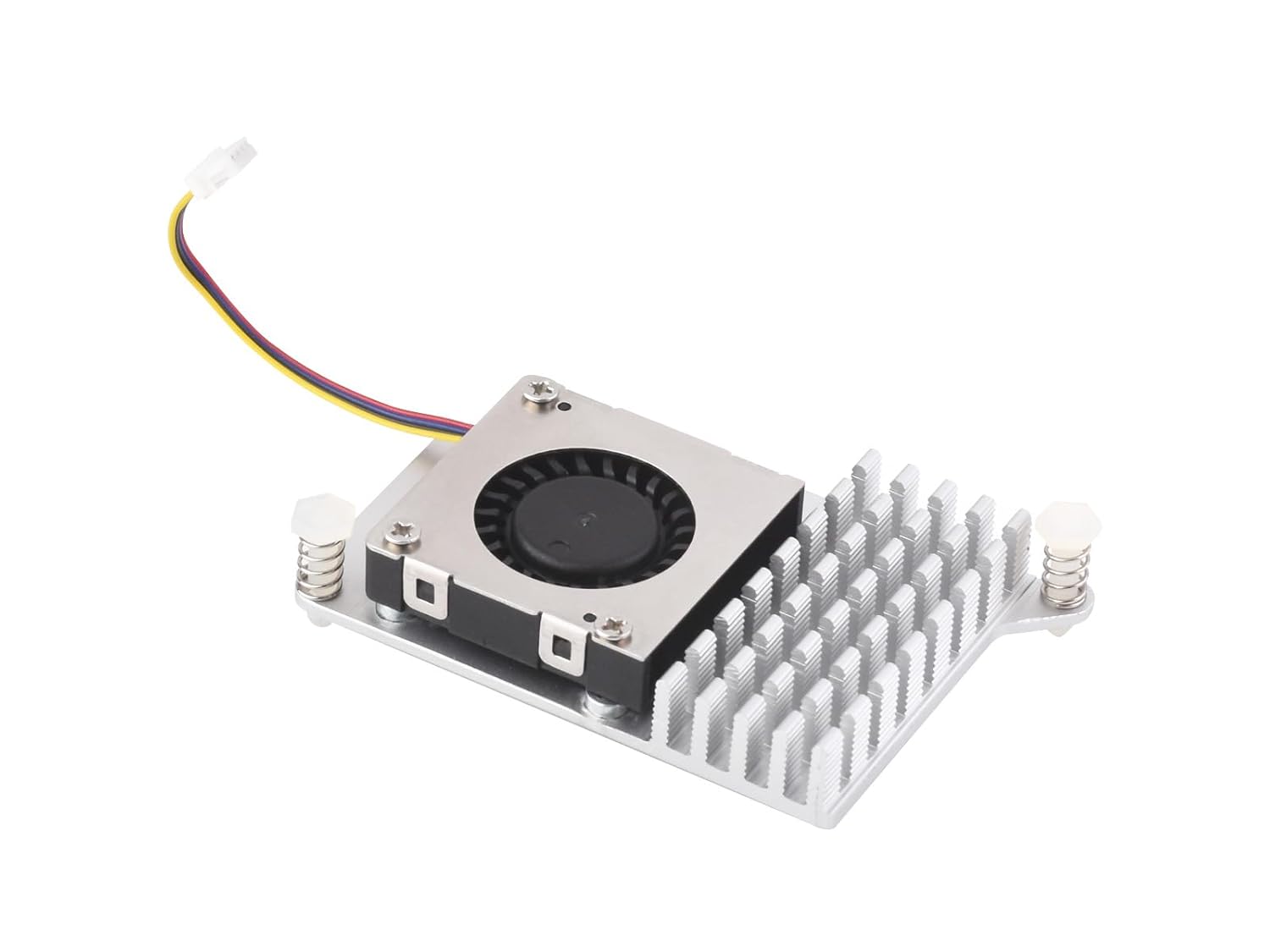 Waveshare Active Cooler (B) For Raspberry Pi 5 - Aluminium Heatsink With Thermal Pads