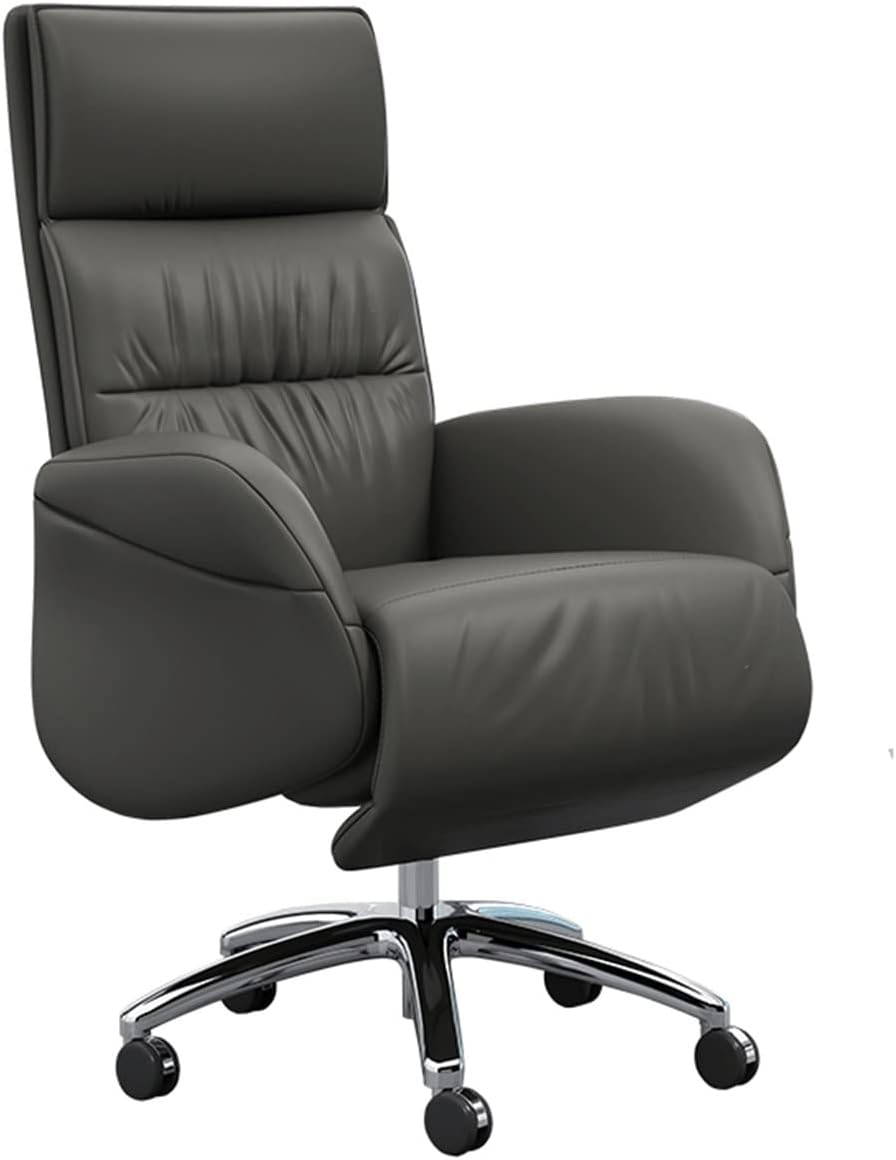Klajhhsssssssss Boss Chair Gaming Computer Office Chair Leather Recliner Adjustable Chairs