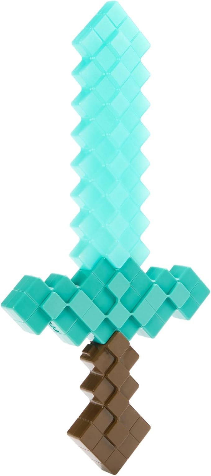 Mattel Minecraft Enchanted Diamond Sword Toy Jgc43