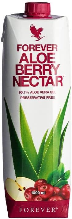 Forever Living Products Aloe Berry Nectar 1000Ml Cranberry-Apple Flavored Aloe Vera Gel