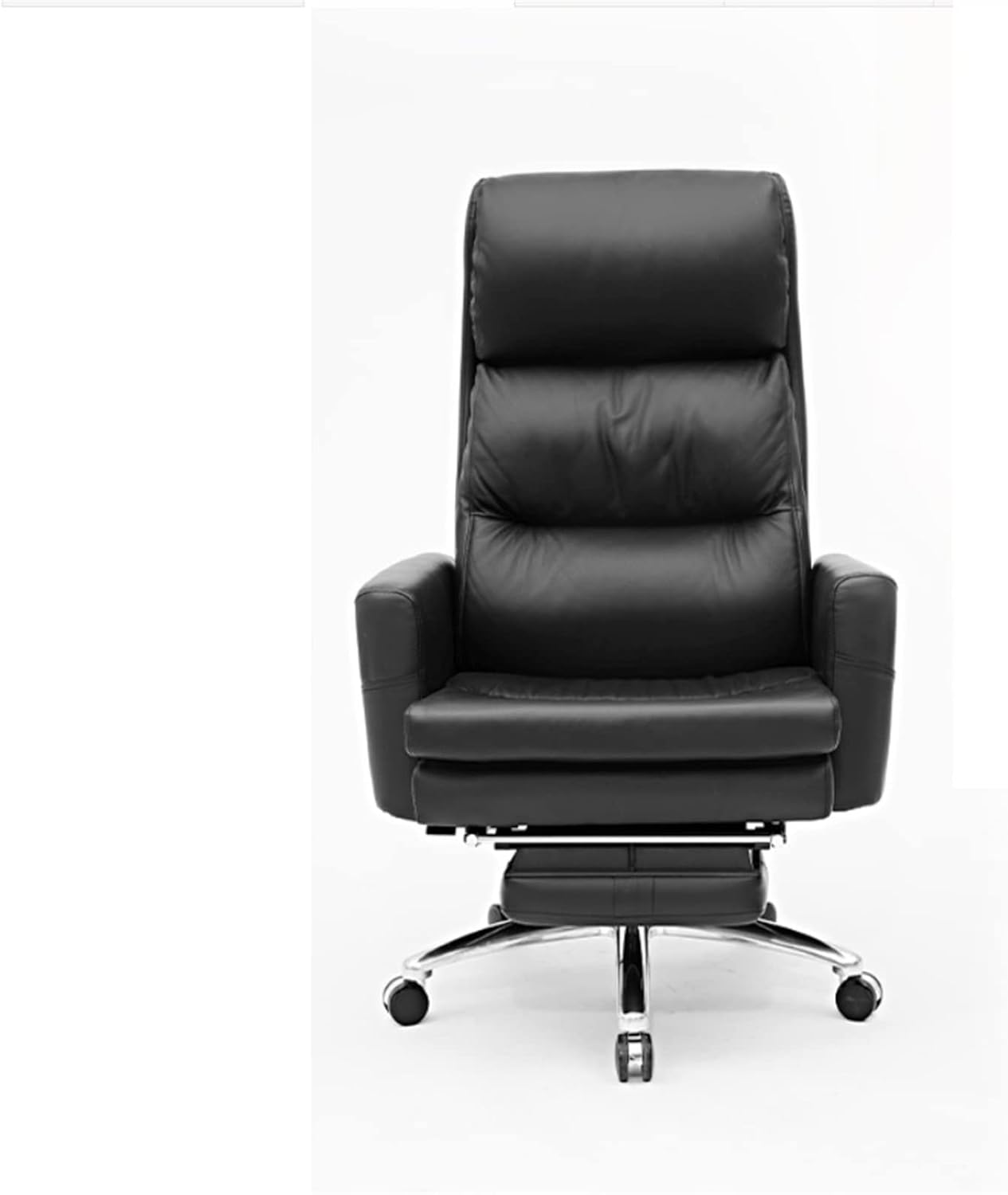 Gffffffjjjjjjjjjjj Managerial Chair Executive Office Chair With Cowhide Seat And Adjustable Design