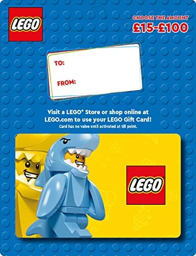 Lego Gift Card - Uk Redemption