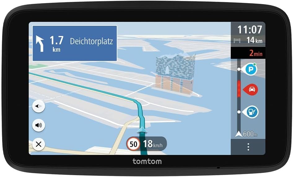 Tomtom Go Advanced 6 Inch Car Sat Nav With Traffic Information And Wifi Updates