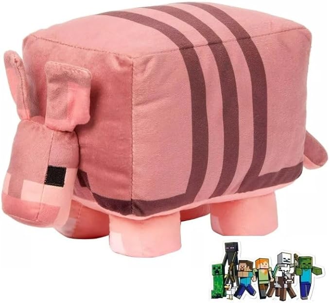 Minecraft Basic Plush 8 Inch Armadillo Soft Doll Toy