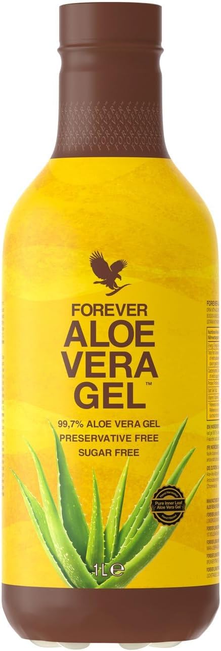 Forever Living Products Aloe Vera Gel 1000Ml - 99.7% Pure Inner Leaf Aloe Vera