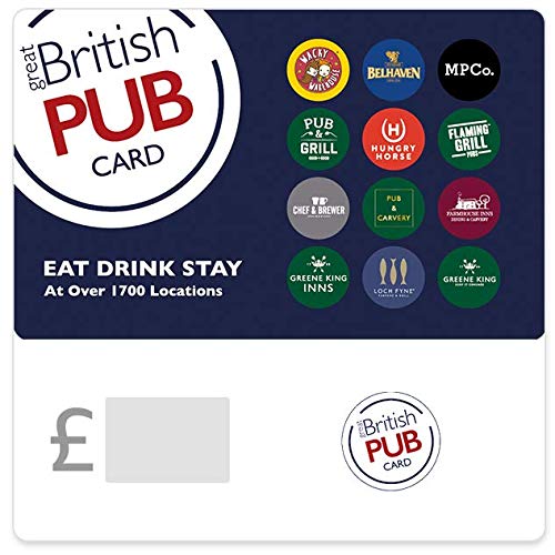 Greene King The Great British Pub Card - Uk Redemption Only