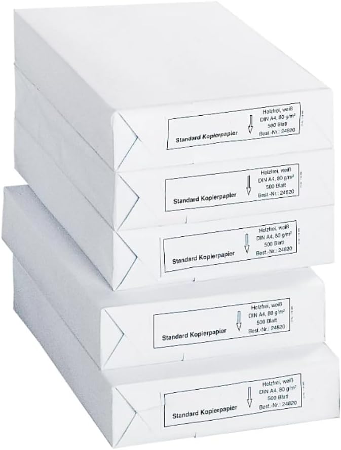 Schäfer Shop A4 Copy Paper 80G/M² - 2500 Sheets