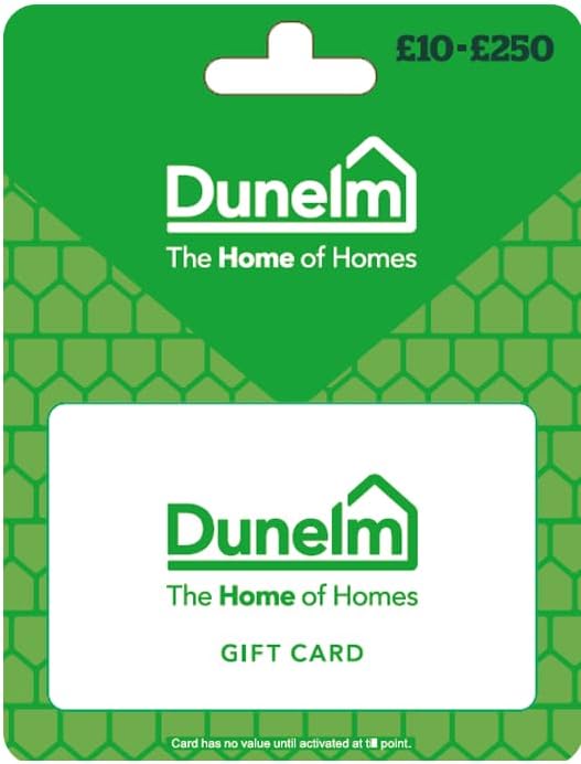 Dunelm Gift Card - Uk Redemption