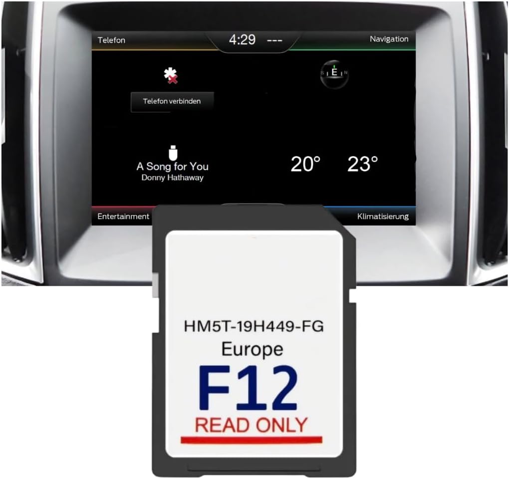 Ford Sync 2 Navigation Sd Card 2024/2025 Map Update For C-Max, Focus, Galaxy & Other Models