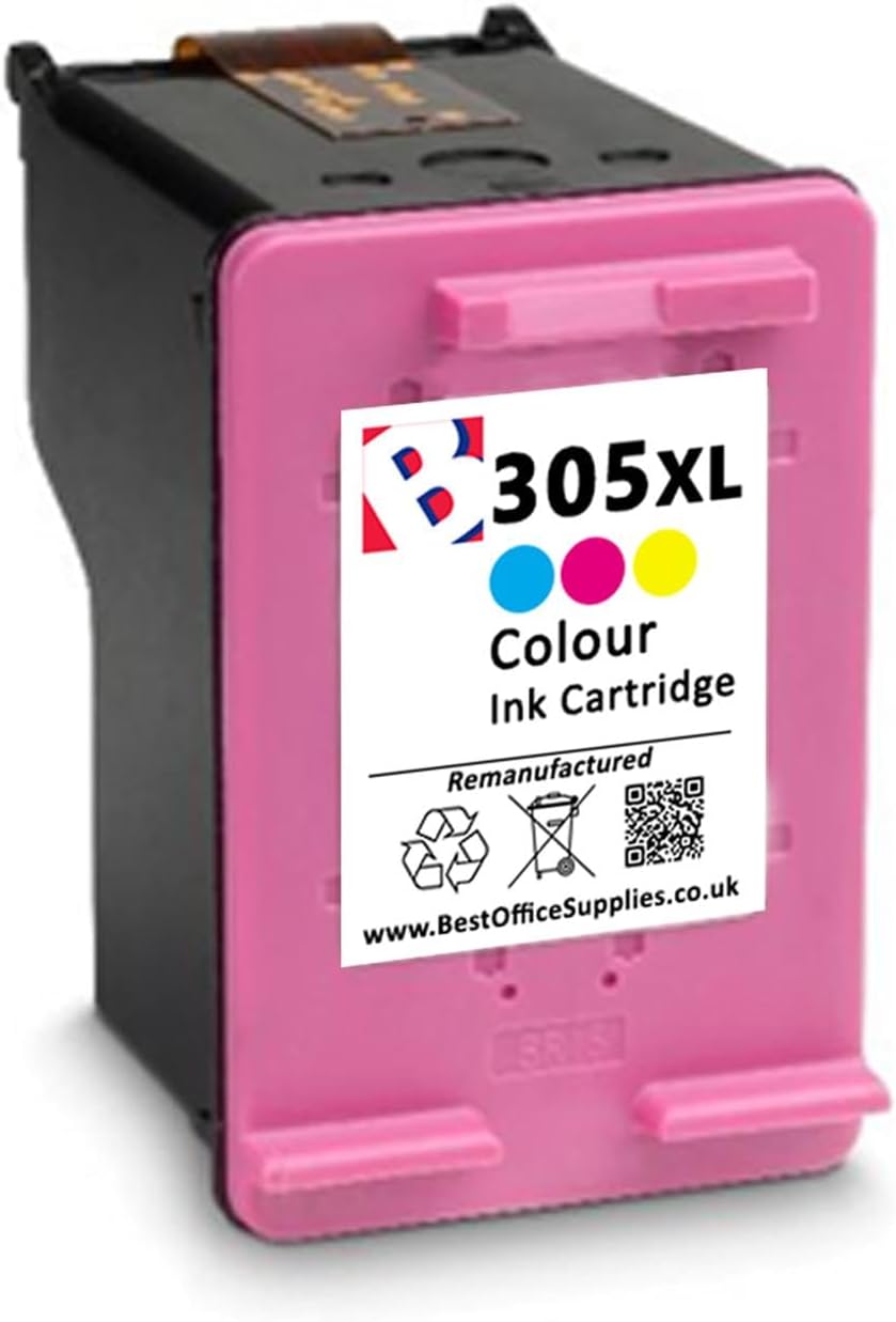 Hp 305Xl Compatible Colour Ink Cartridge For Deskjet And Envy Printers