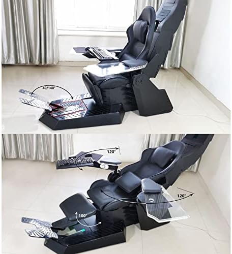 Generic Family Comfortable Video Gaming Chair With Massage Waist Support And Ergonomic Design