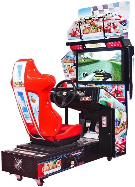 Gdng Coin Operated Outrun Arcade Driving Simulator Racing Car Playing Machine Vrco1