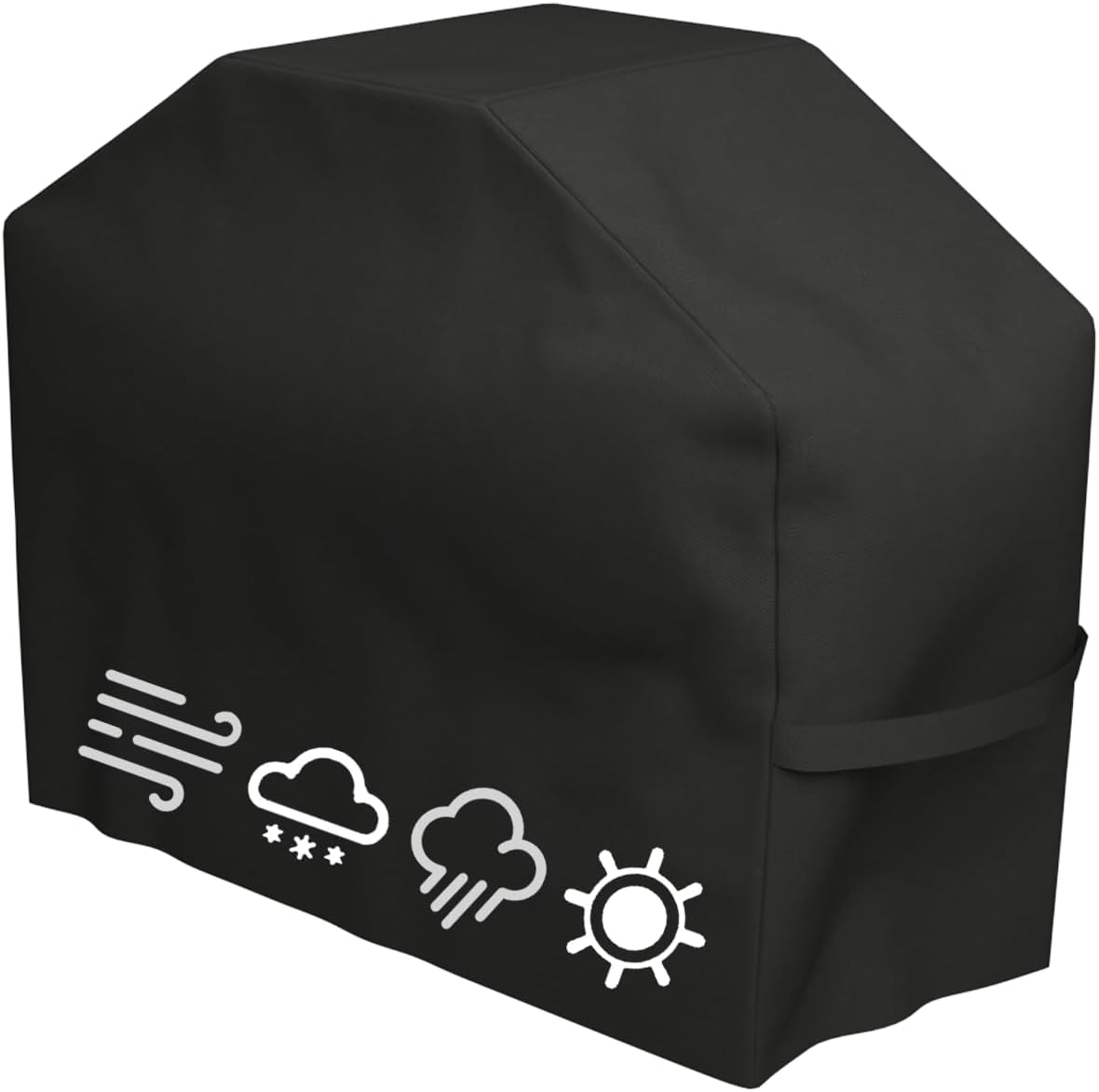 Amnzolxy Waterproof Bbq Cover 145X61X117Cm Heavy Duty Oxford Fabric
