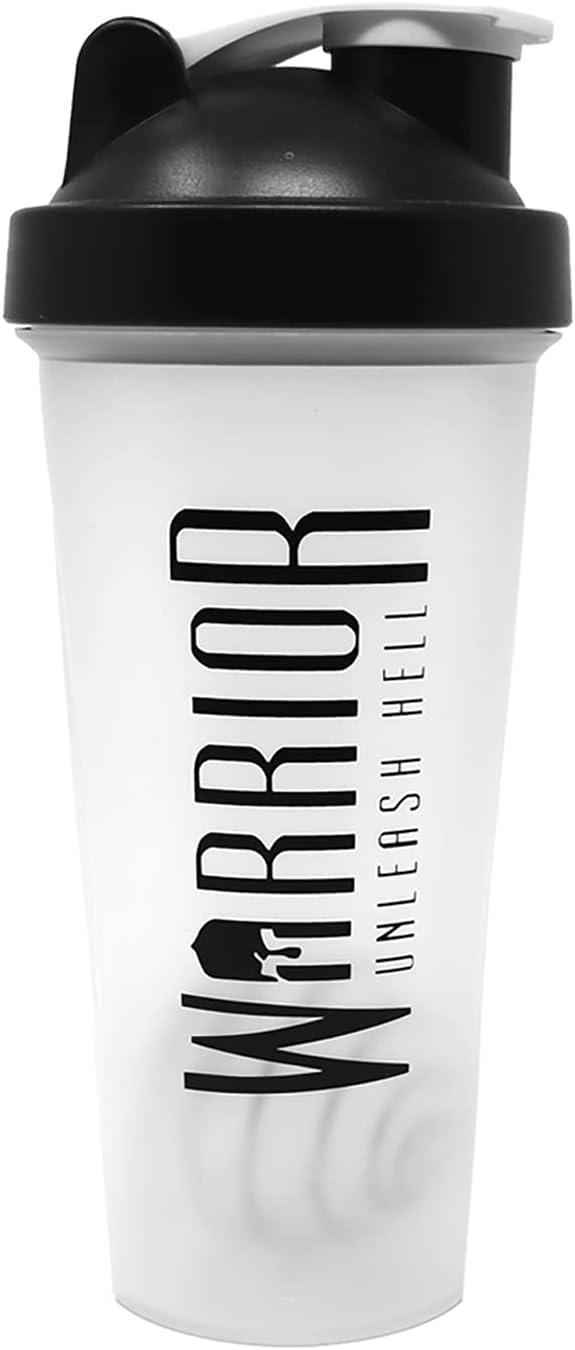 Warrior Protein Shaker Bottle 600Ml With Wire Mixball Blender