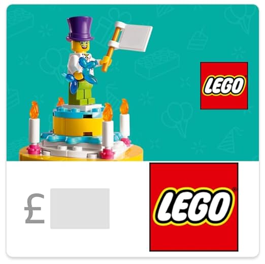 Lego Gift Card - Uk Redemption Only, Delivered By Email