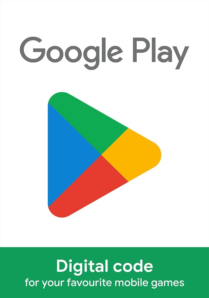 Google Play Gift Code £25 - Uk Google Play Store Voucher