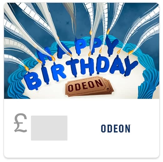 Odeon Gift Card - Uk Cinemas - Digital Voucher For Tickets, Food, And Drinks