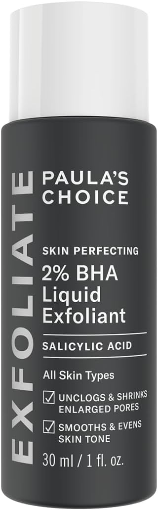 Paula's Choice Skin Perfecting 2% Bha Liquid Exfoliant - Face Exfoliating Peel For Blackheads & Enlarged Pores