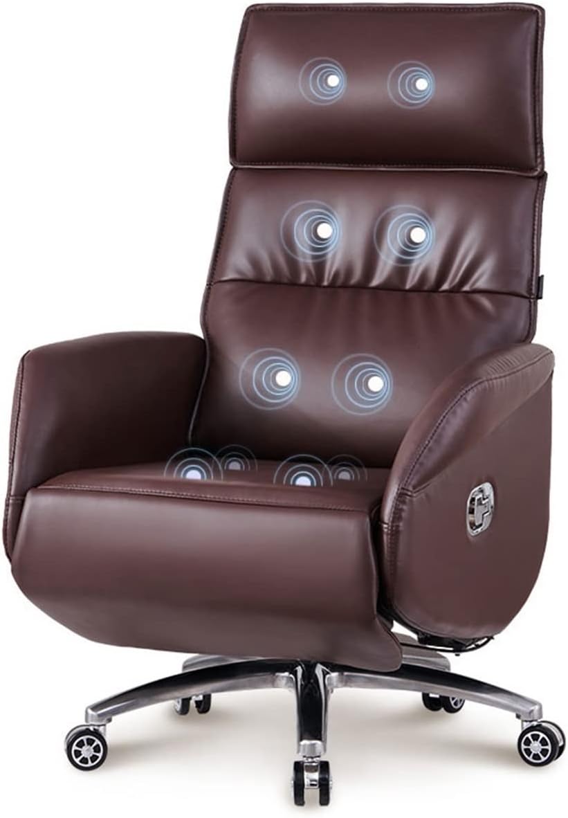 Klajhhsssssssss Boss Chair Computer Gaming Chair With 9-Point Massage And Adjustable Footrest