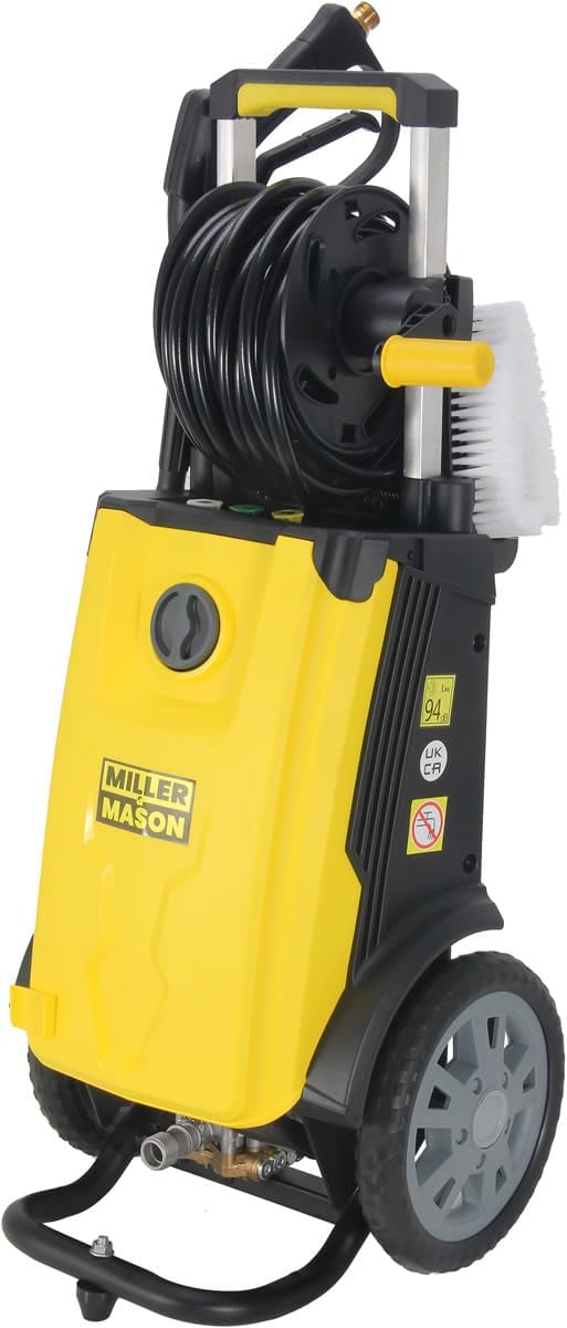 Generic 262 Bar 3800 Psi Electric Pressure Washer Ew3800 With 10M Hose And 4 Metal Nozzles