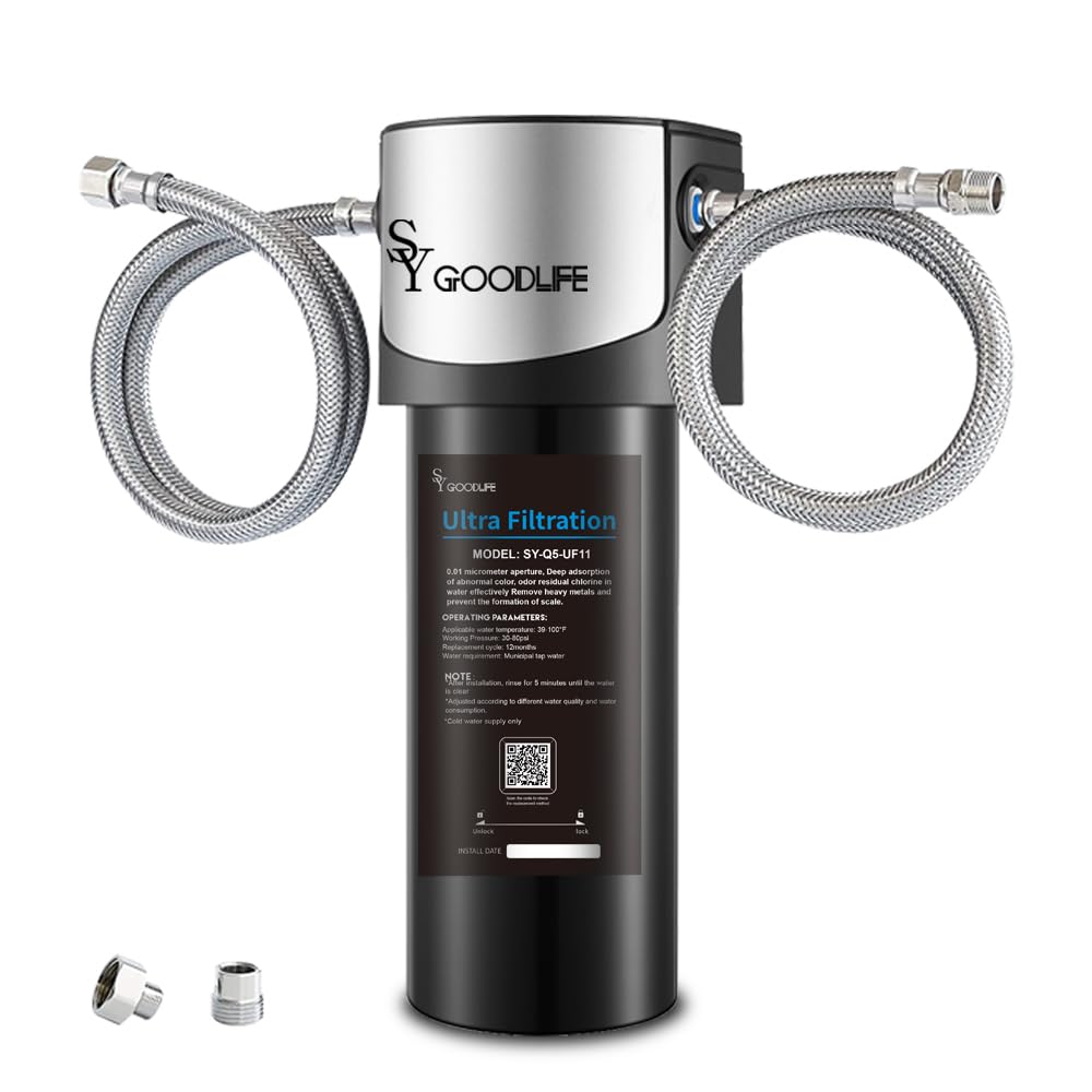 Sygoodlife Q5-Uf11 0.01 Micron Under Sink Water Purifier Filtration System