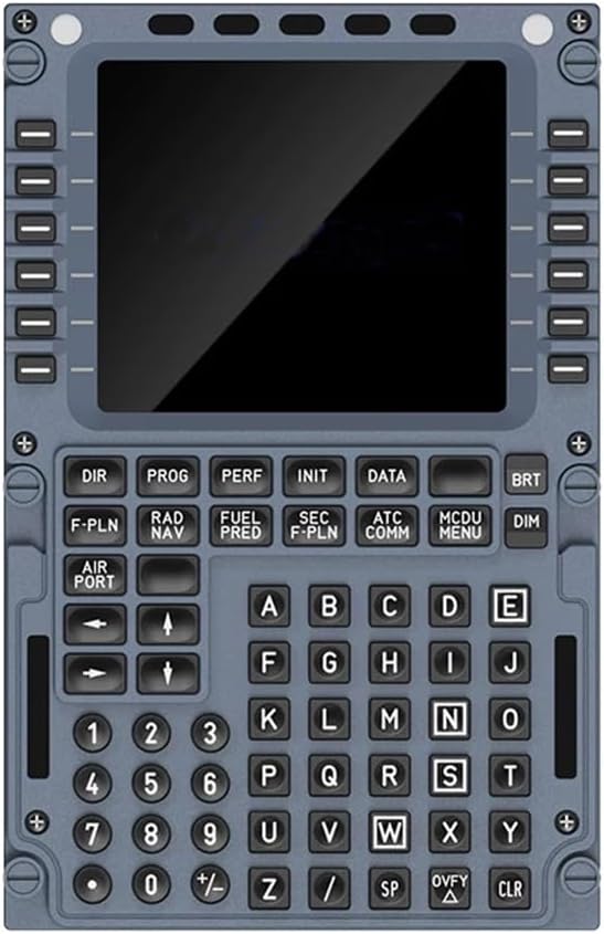 Obokidly A320 Mcdu Multi-Function Control And Display Unit Simulator