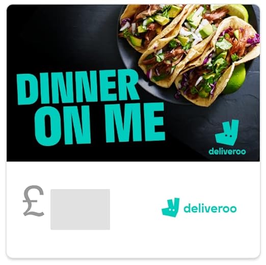 Deliveroo Gift Card - Uk Redemption Only