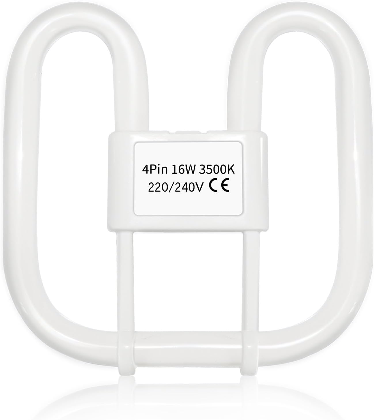 Akynite Gr10Q 4-Pin Compact Fluorescent Light Bulb 16W 3500K Warm White