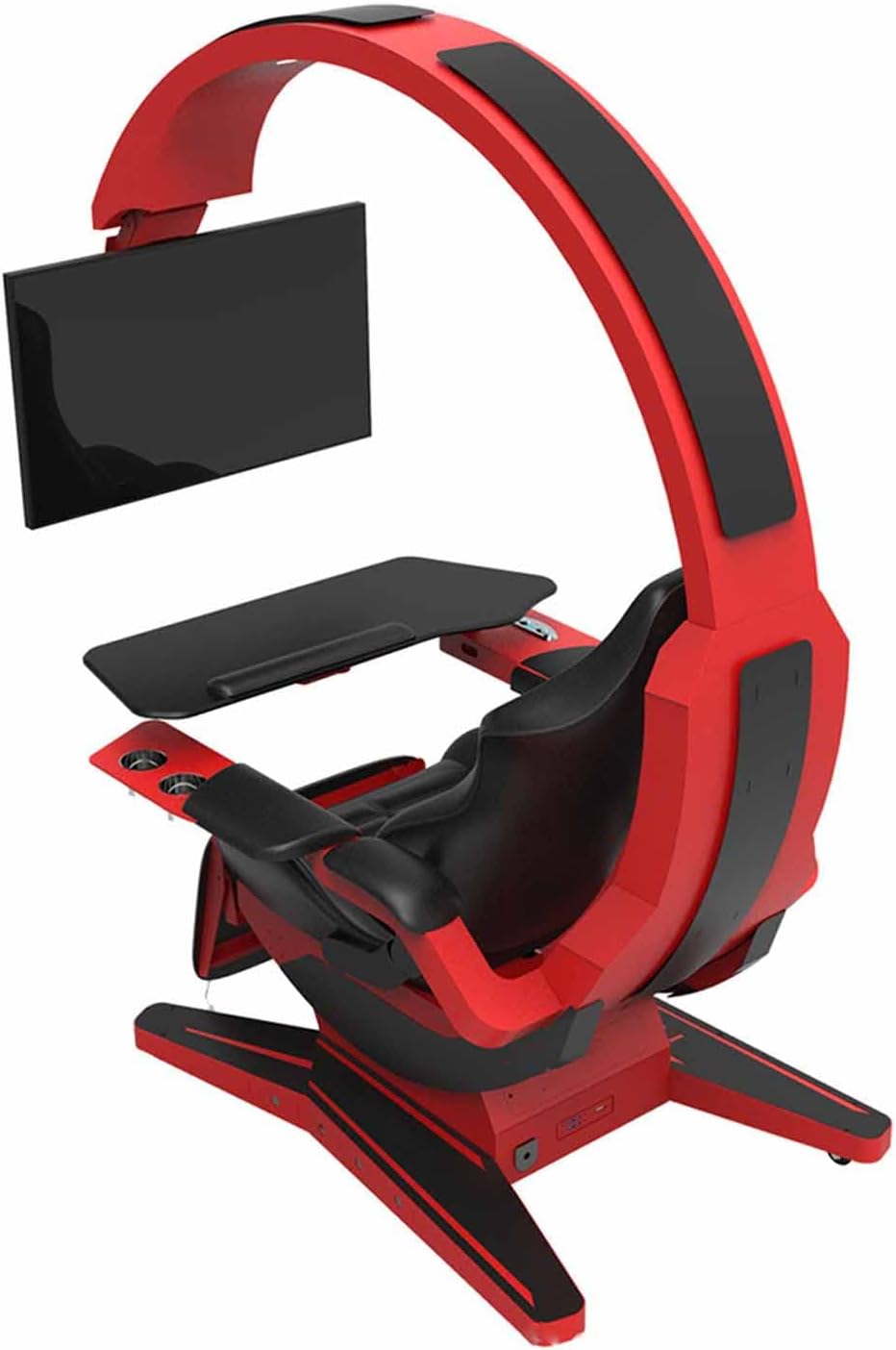 Bddcywy Ergonomic Gaming Chair With Zero-Gravity Comfort And Independent Massage Functionality