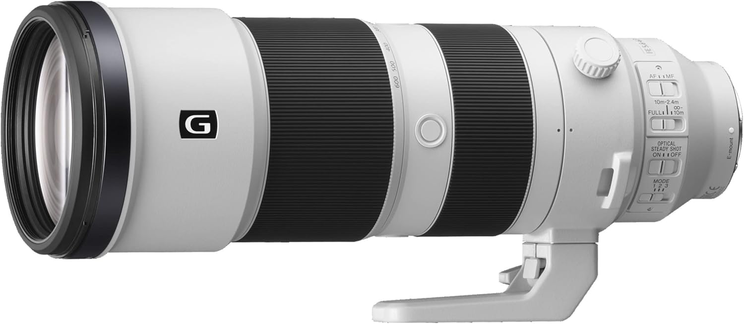 Sony Sel200600G High-Resolution Full Frame Super Telephoto Zoom G Lens