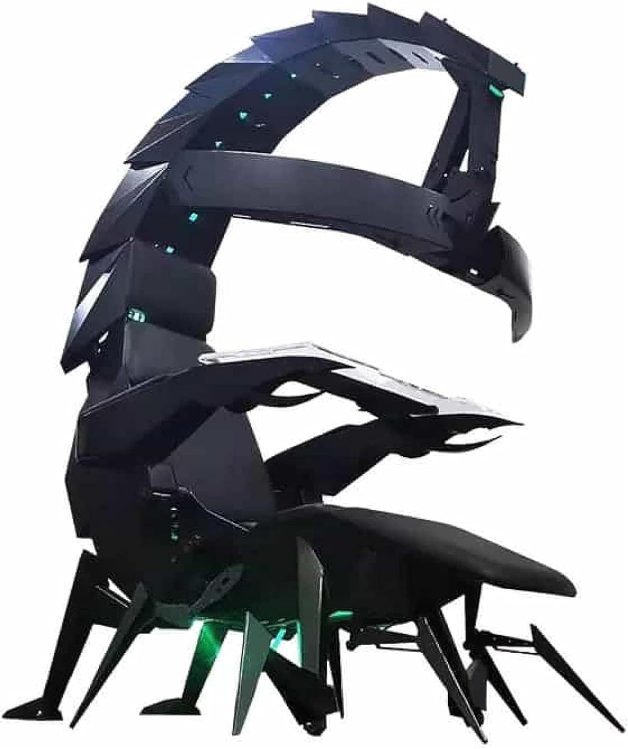 Generic Ergonomic Gaming Chair Gvthqfotb With Adjustable Swivel Base And Multi-Screen Mount