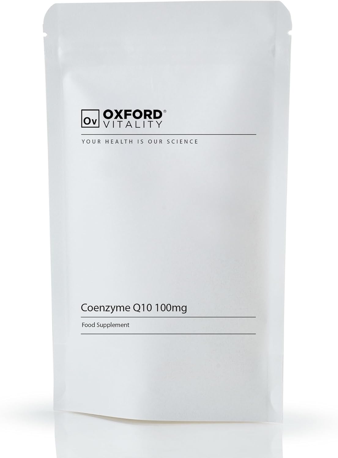 Oxford Vitality Coenzyme Q10 100Mg Supplement - High-Quality Coq10 For Energy & Health Support