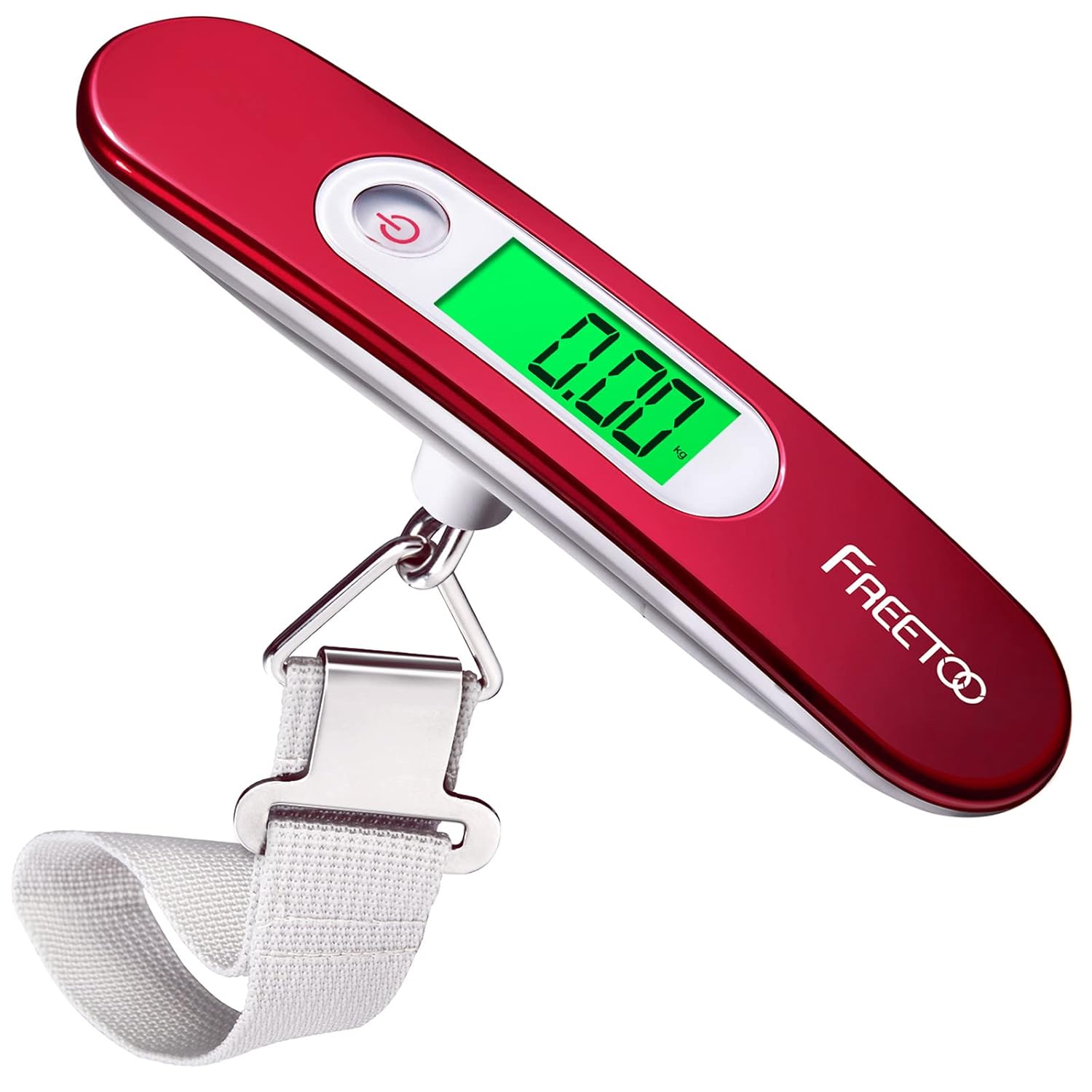 Freetoo Portable Digital Luggage Scale With 50Kg Capacity & Tare Function