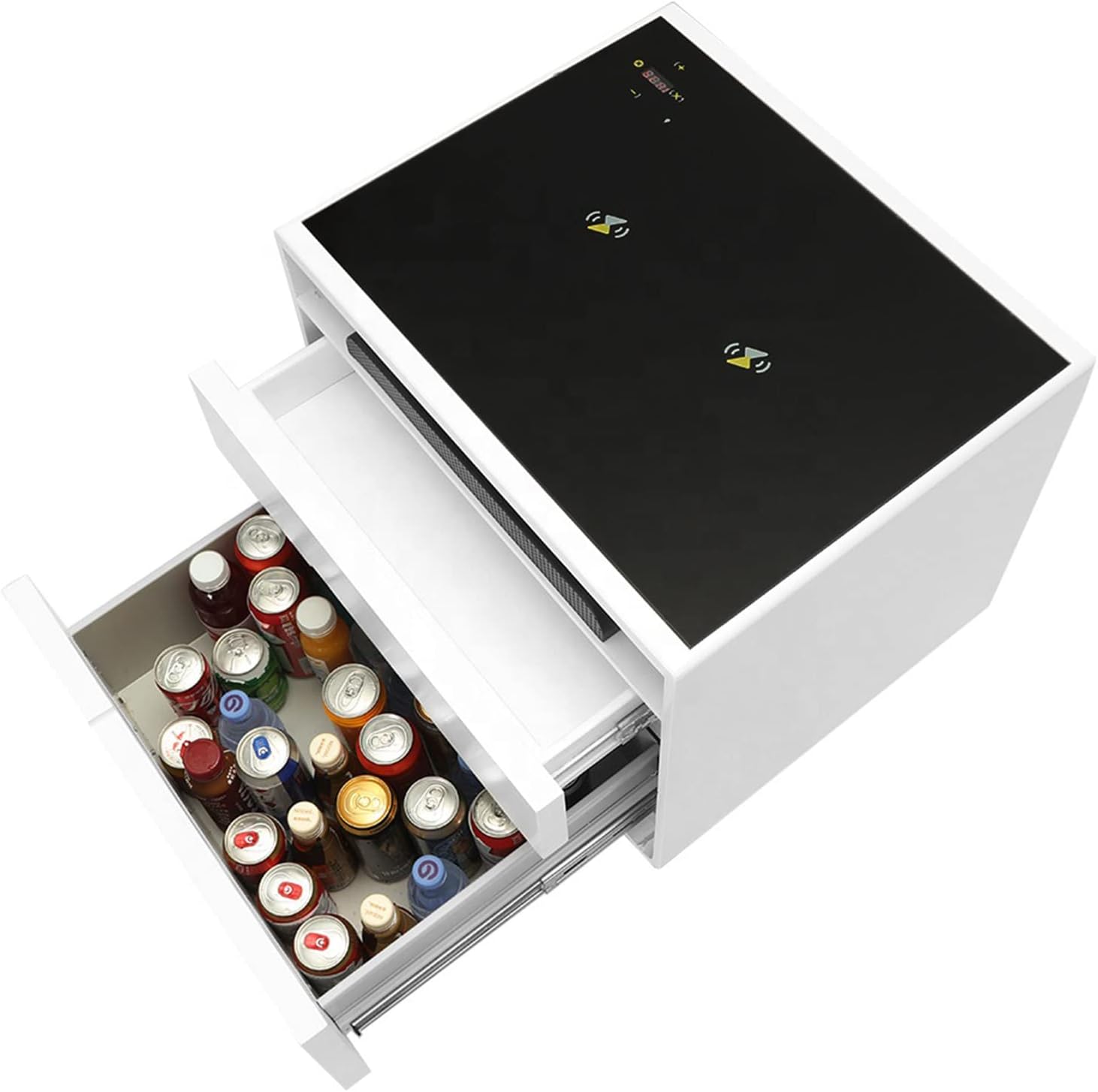Bedaw Smart Office Table With Adjustable Height And Integrated Fridge - Model 6220304040
